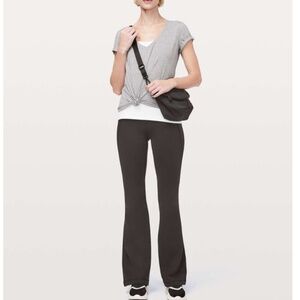 Lululemon Groove Pant Flare *Full-On Luxtreme 32" Black